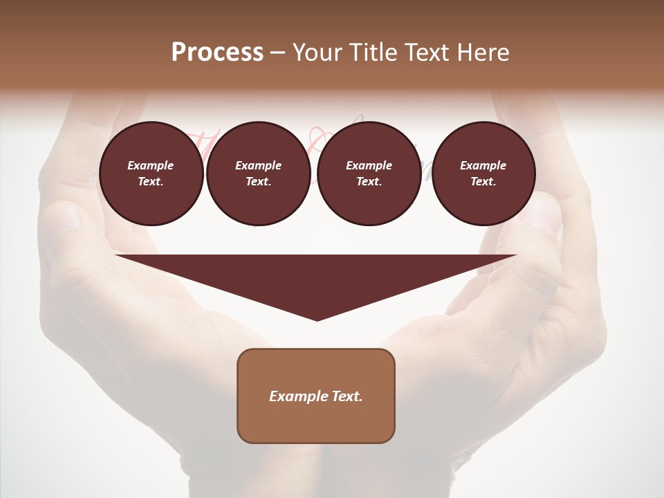 Love Vignetting Black PowerPoint Template