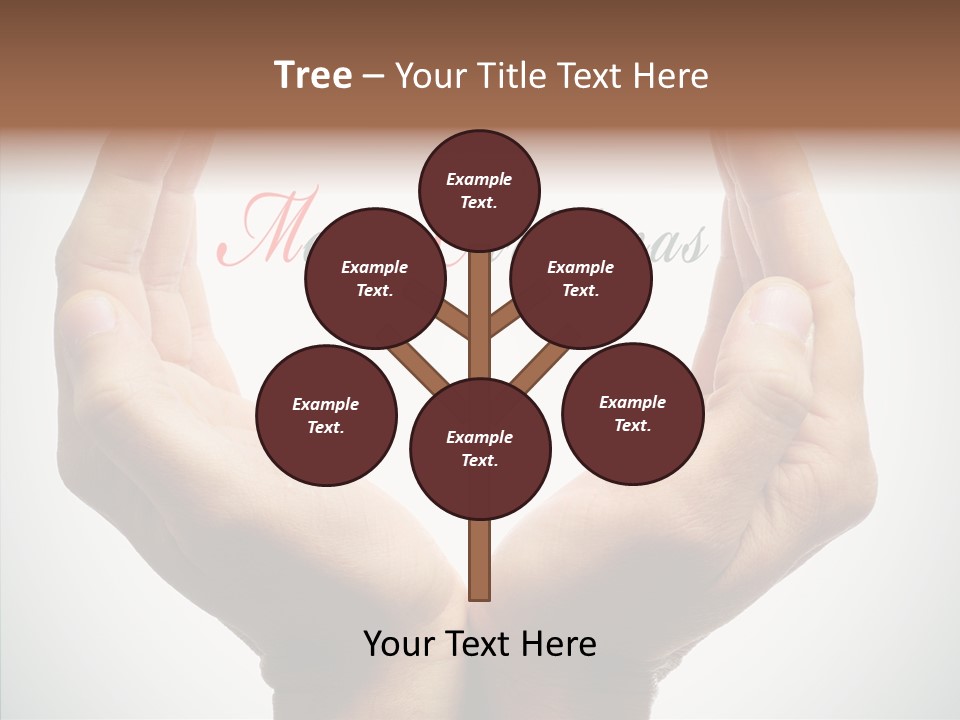 Love Vignetting Black PowerPoint Template