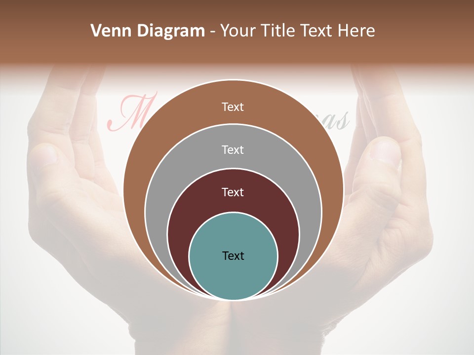 Love Vignetting Black PowerPoint Template