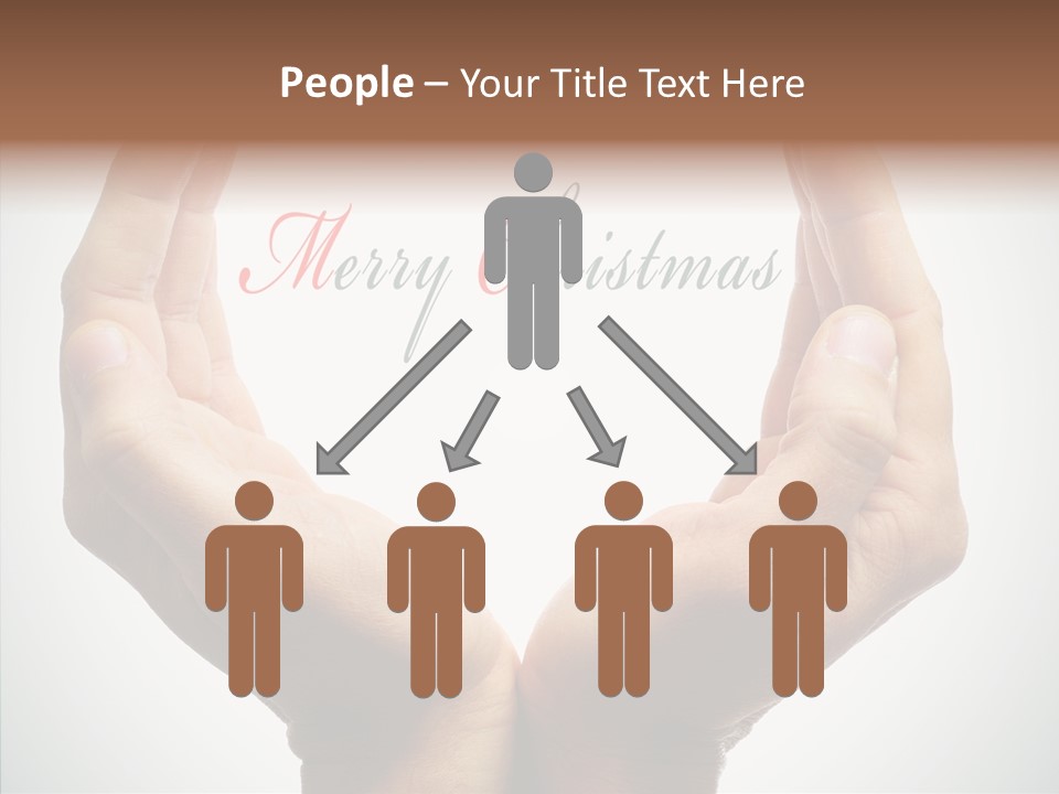 Love Vignetting Black PowerPoint Template