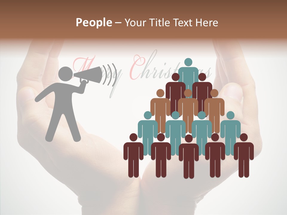 Love Vignetting Black PowerPoint Template