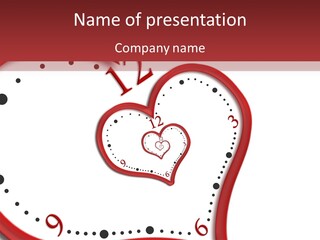 Heart Love Hour PowerPoint Template