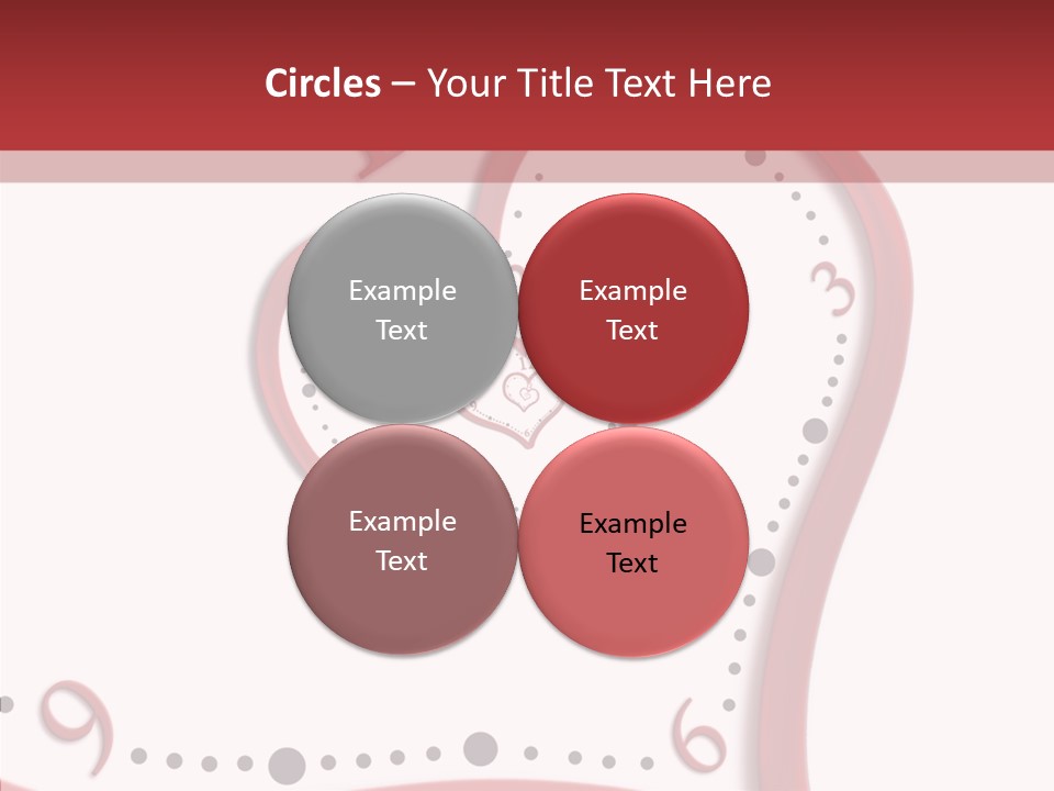 Heart Love Hour PowerPoint Template