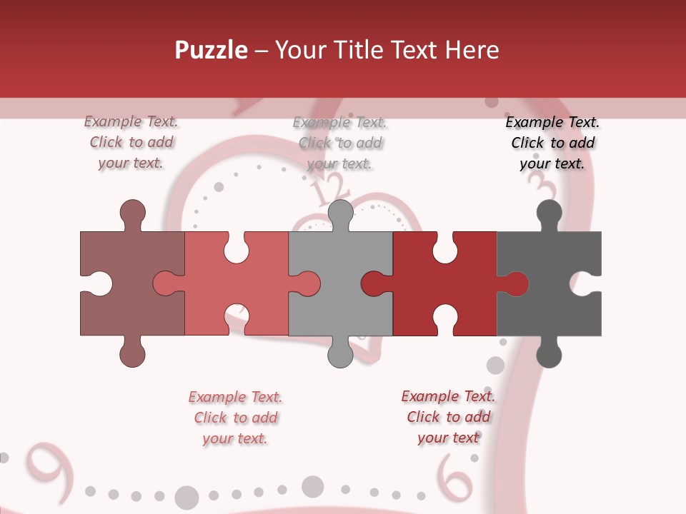 Heart Love Hour PowerPoint Template