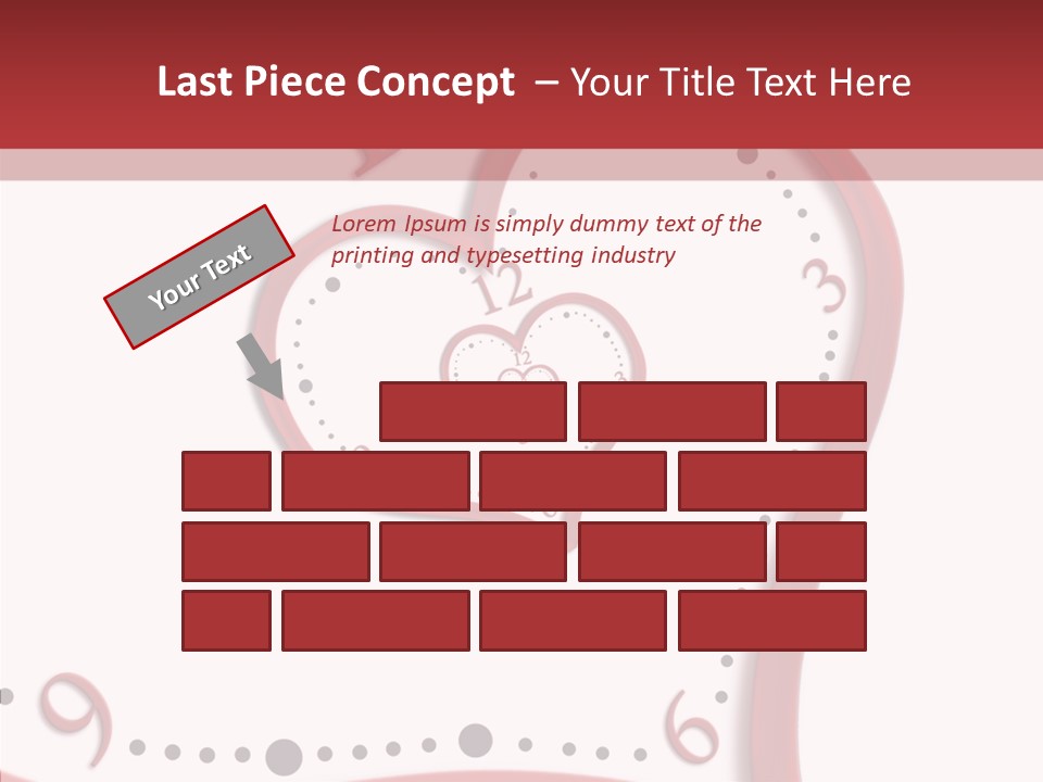 Heart Love Hour PowerPoint Template