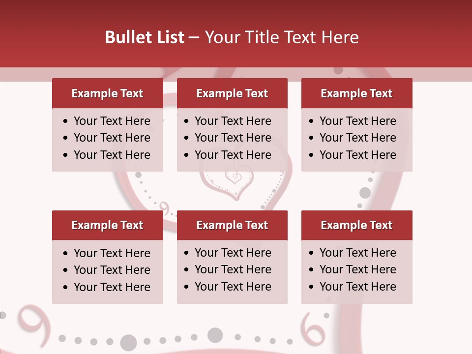 Heart Love Hour PowerPoint Template