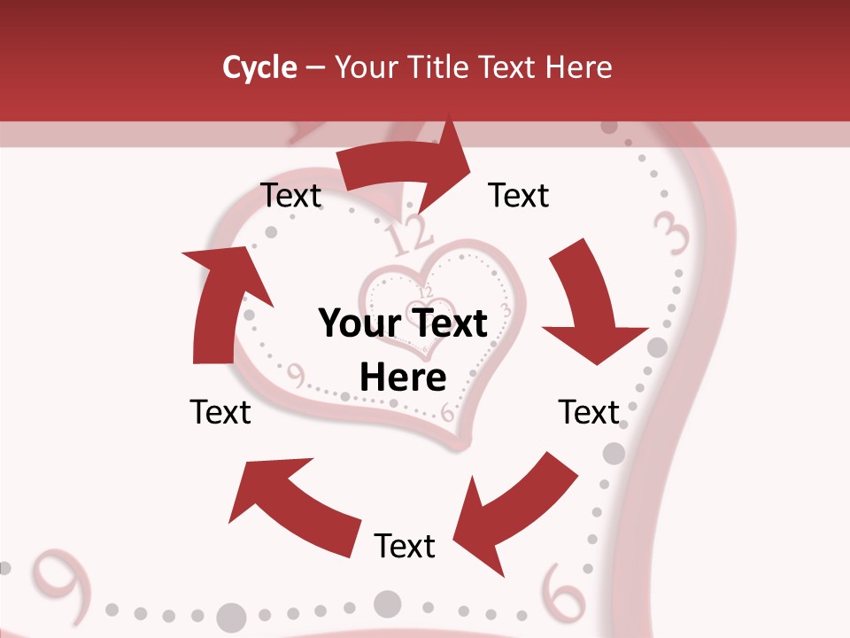 Heart Love Hour PowerPoint Template