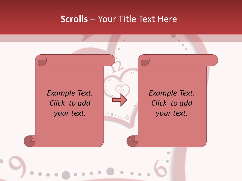 Heart Love Hour PowerPoint Template