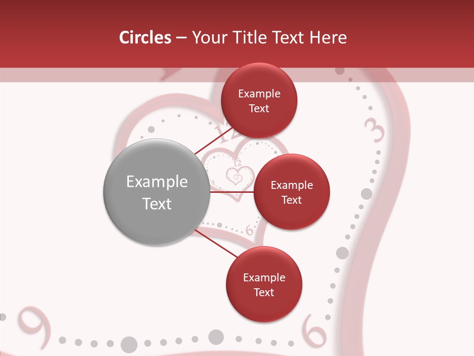 Heart Love Hour PowerPoint Template