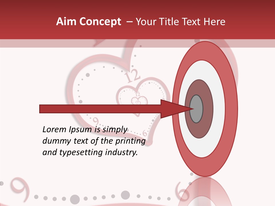 Heart Love Hour PowerPoint Template