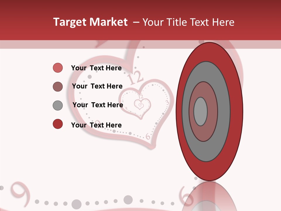 Heart Love Hour PowerPoint Template