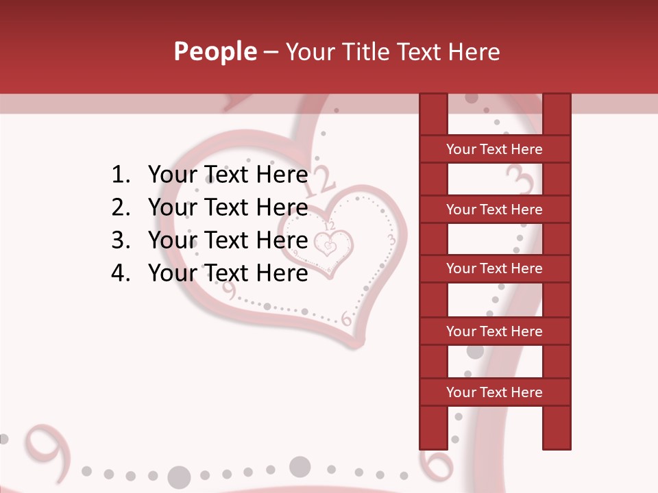 Heart Love Hour PowerPoint Template