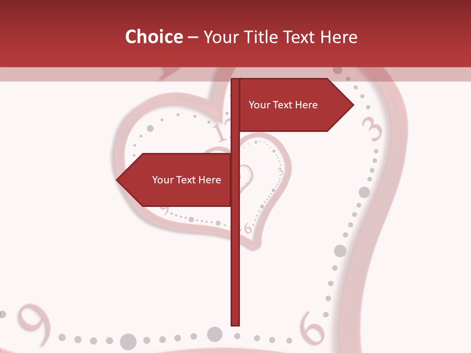 Heart Love Hour PowerPoint Template