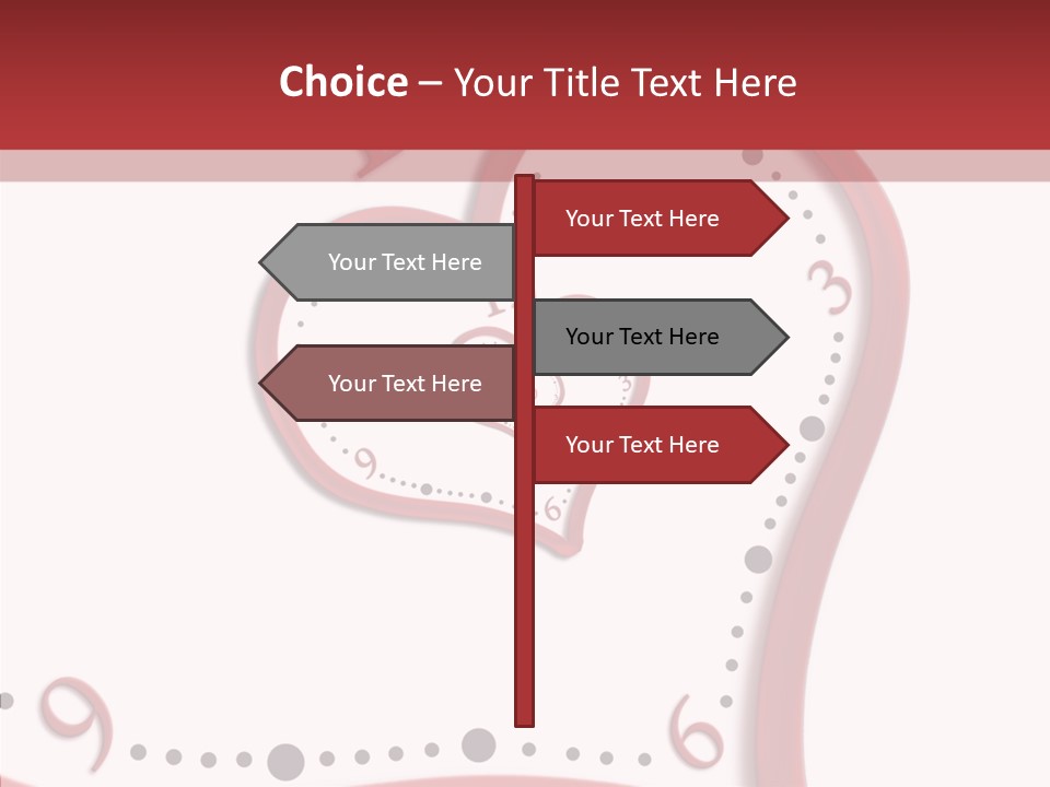 Heart Love Hour PowerPoint Template