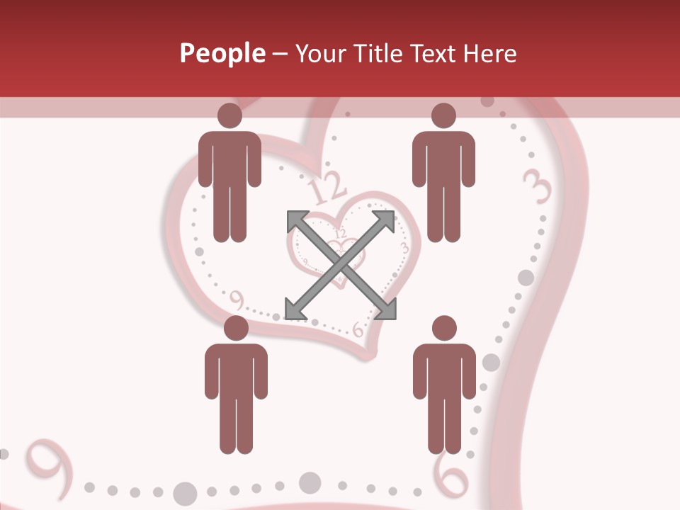 Heart Love Hour PowerPoint Template