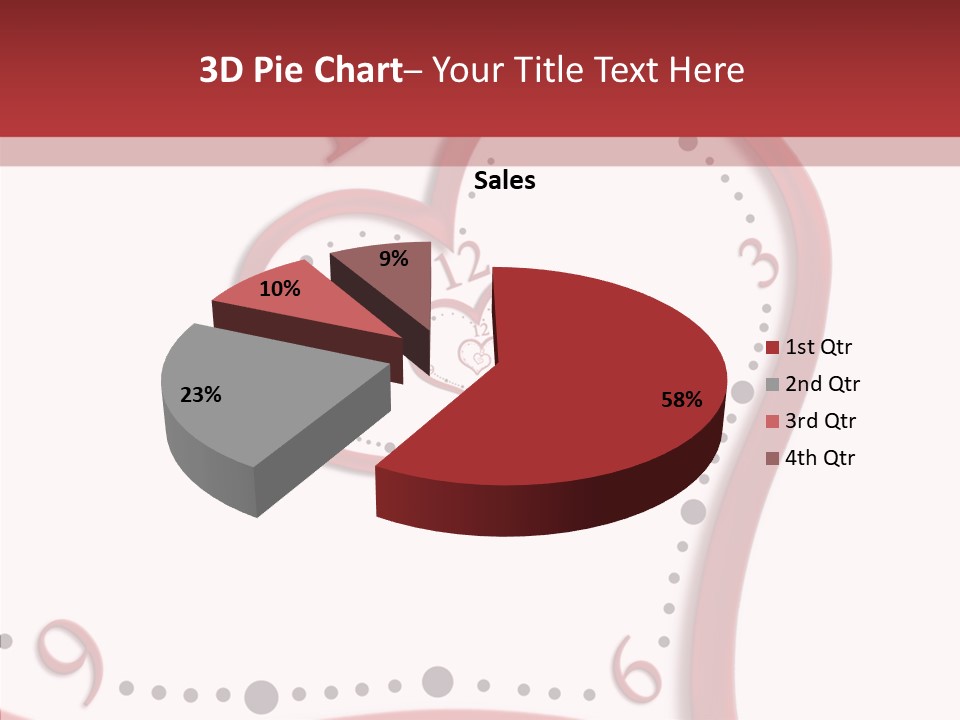 Heart Love Hour PowerPoint Template