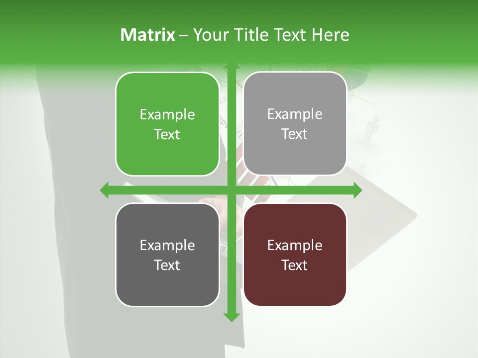Natural Holding Successful PowerPoint Template