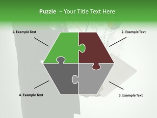 Natural Holding Successful PowerPoint Template