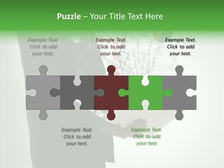 Natural Holding Successful PowerPoint Template