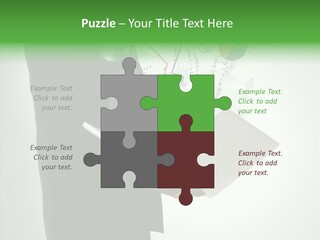 Natural Holding Successful PowerPoint Template