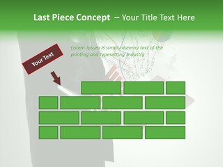 Natural Holding Successful PowerPoint Template