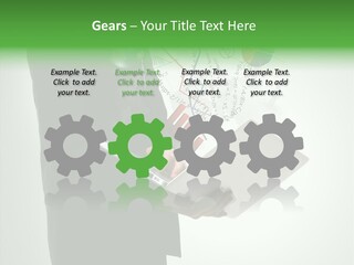 Natural Holding Successful PowerPoint Template