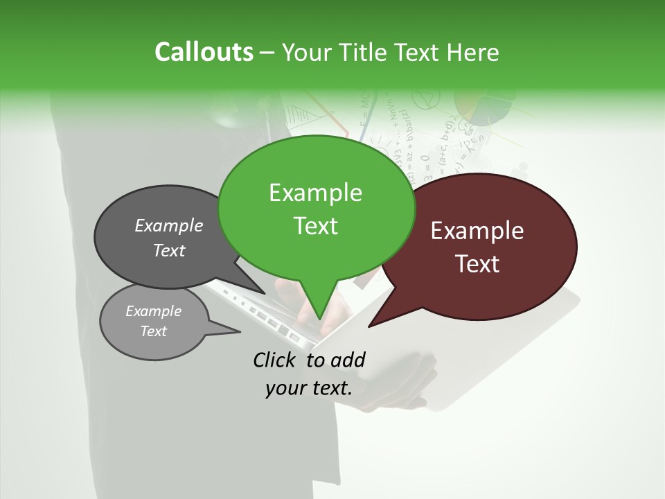 Natural Holding Successful PowerPoint Template