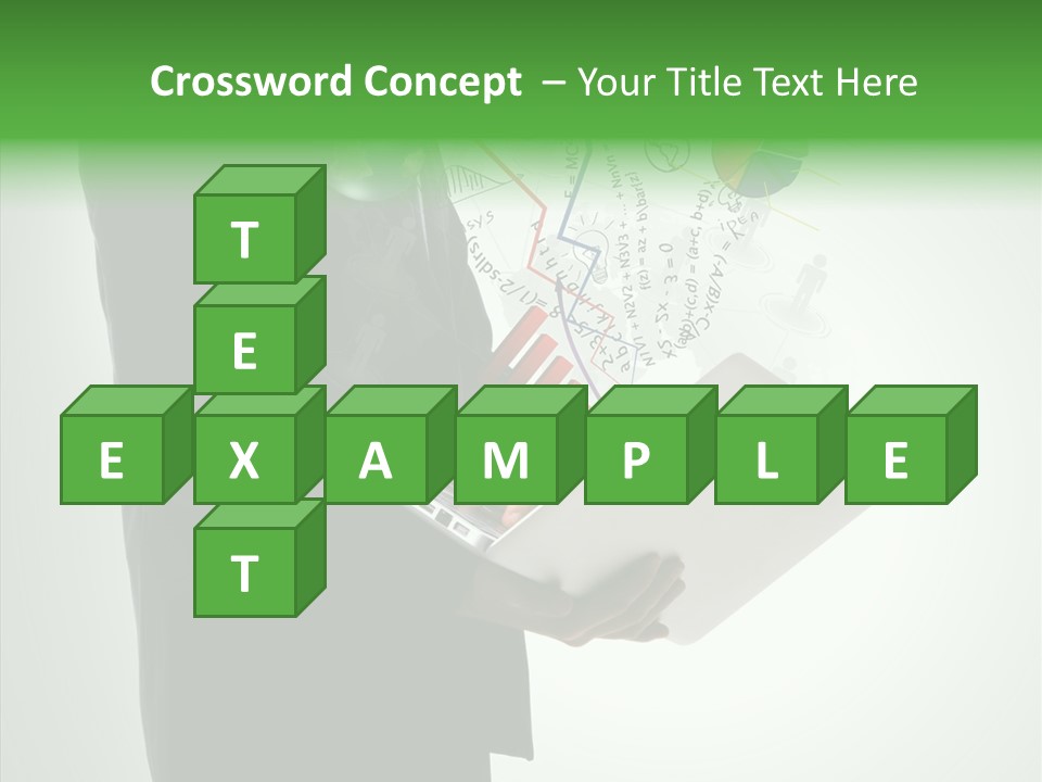Natural Holding Successful PowerPoint Template