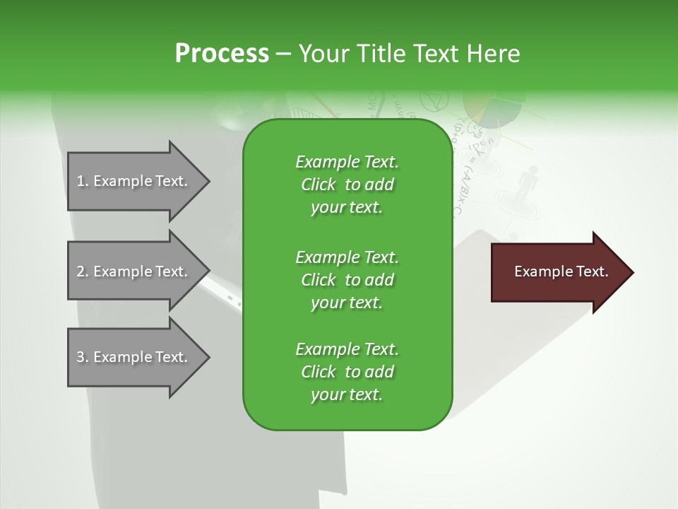 Natural Holding Successful PowerPoint Template