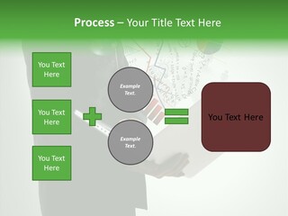 Natural Holding Successful PowerPoint Template
