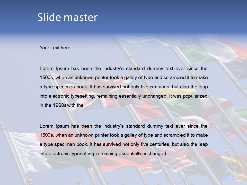 China France Culture PowerPoint Template