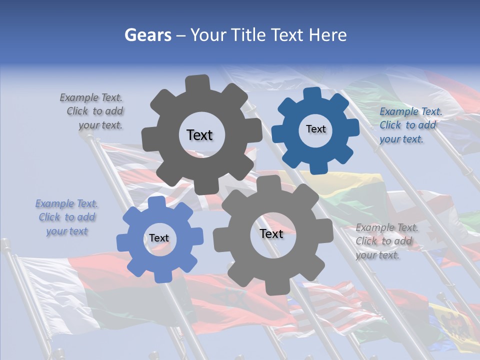 China France Culture PowerPoint Template