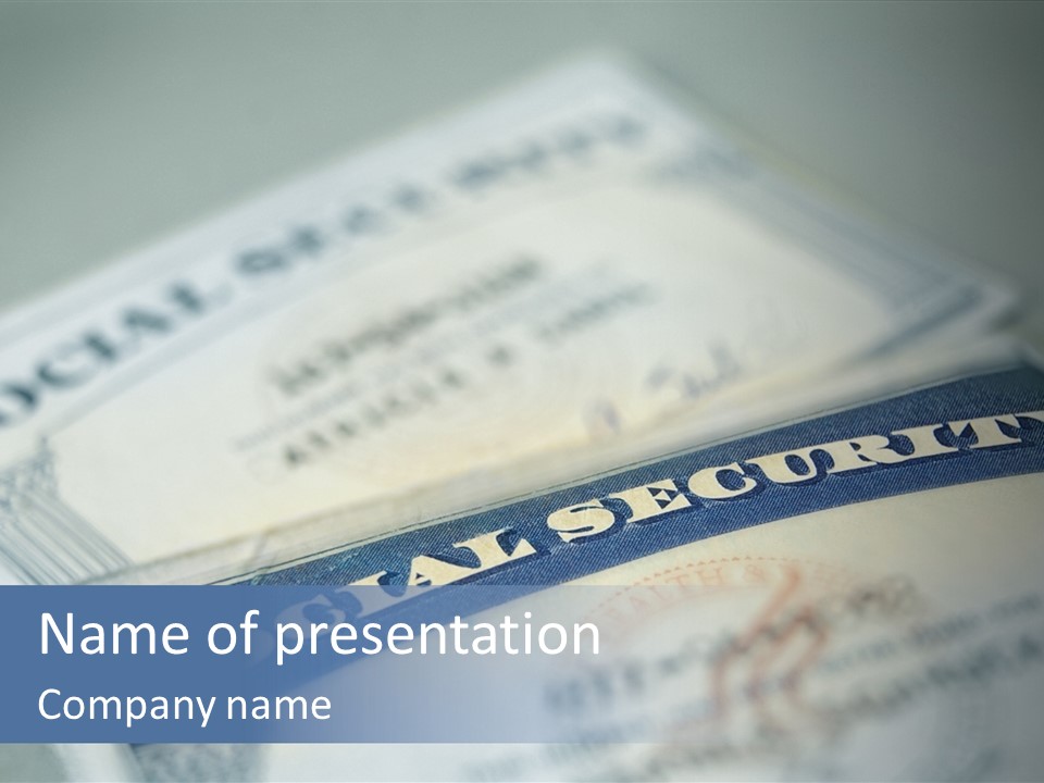 Security Immigration Financial PowerPoint Template