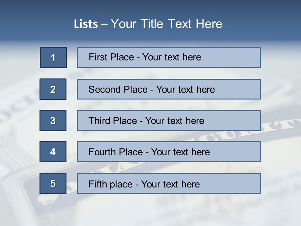 Security Immigration Financial PowerPoint Template