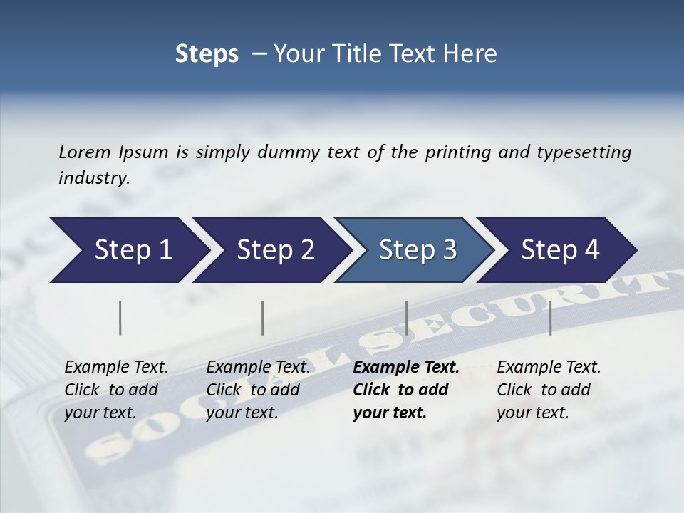 Security Immigration Financial PowerPoint Template