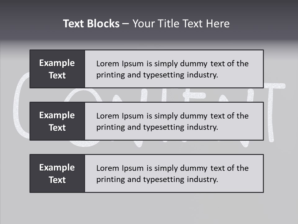 Optimize Ideas Abbreviation PowerPoint Template