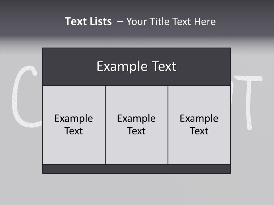 Optimize Ideas Abbreviation PowerPoint Template