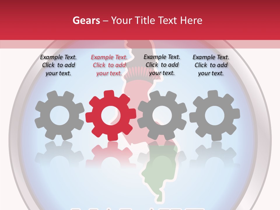 Green Icon Emblem PowerPoint Template