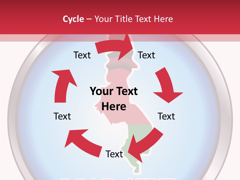 Green Icon Emblem PowerPoint Template