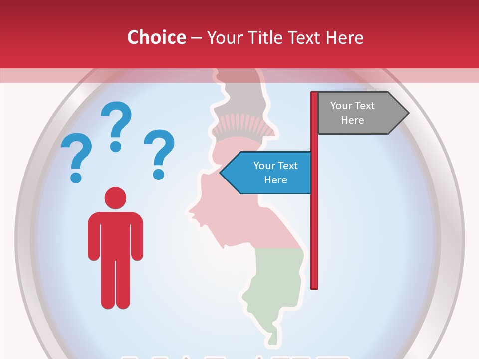 Green Icon Emblem PowerPoint Template