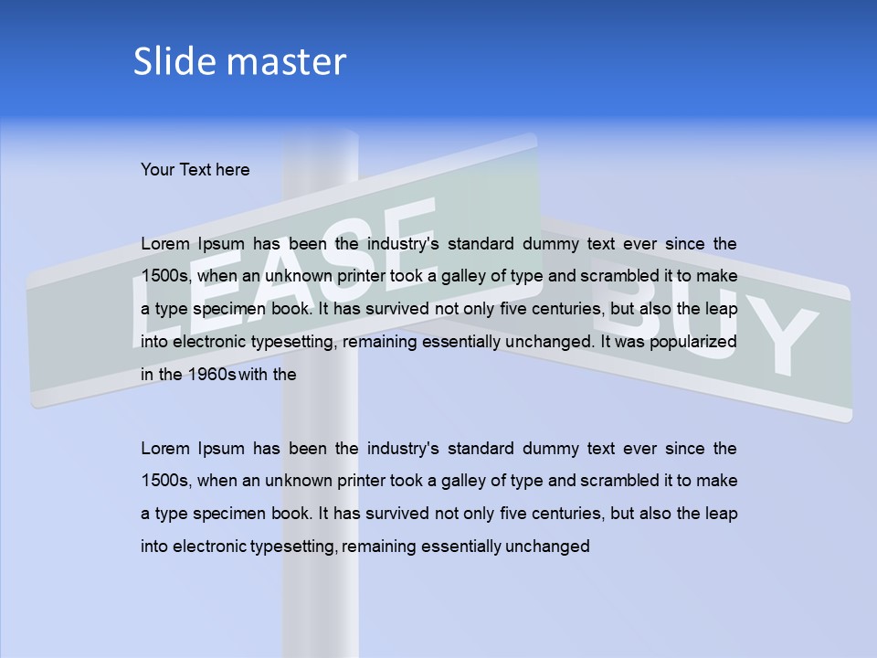 Alphabet Letter Translation PowerPoint Template