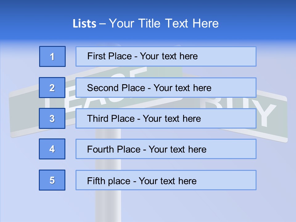 Alphabet Letter Translation PowerPoint Template