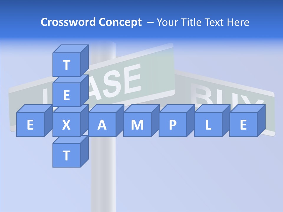 Alphabet Letter Translation PowerPoint Template