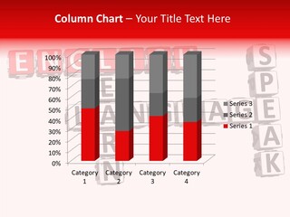 A Crossword Puzzle With English And Spanish Words PowerPoint Template