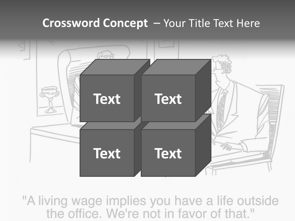 Healthcare Build Strength PowerPoint Template