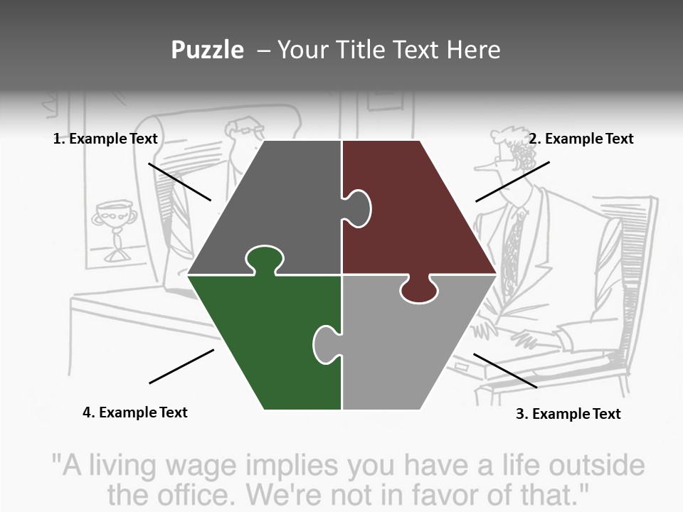 Healthcare Build Strength PowerPoint Template