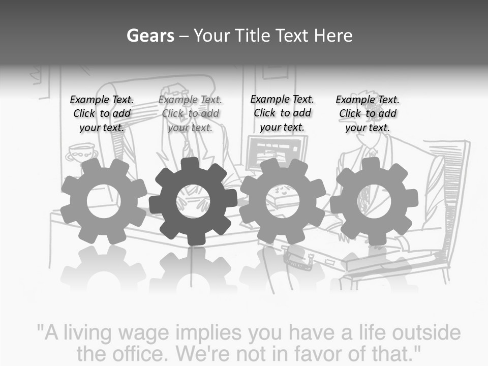 Healthcare Build Strength PowerPoint Template