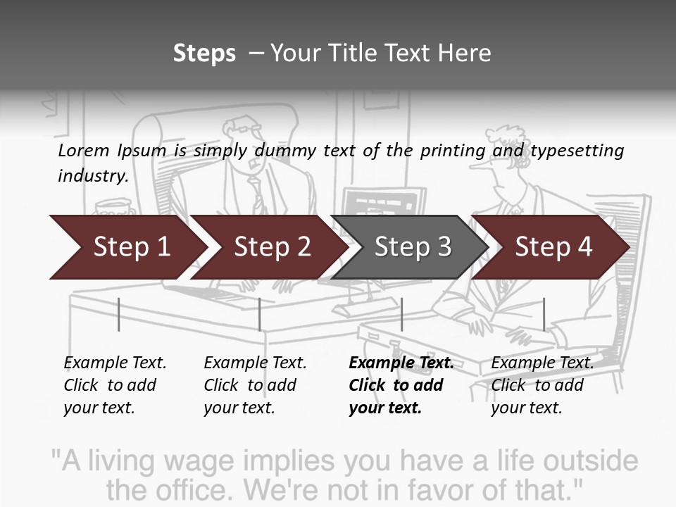 Healthcare Build Strength PowerPoint Template