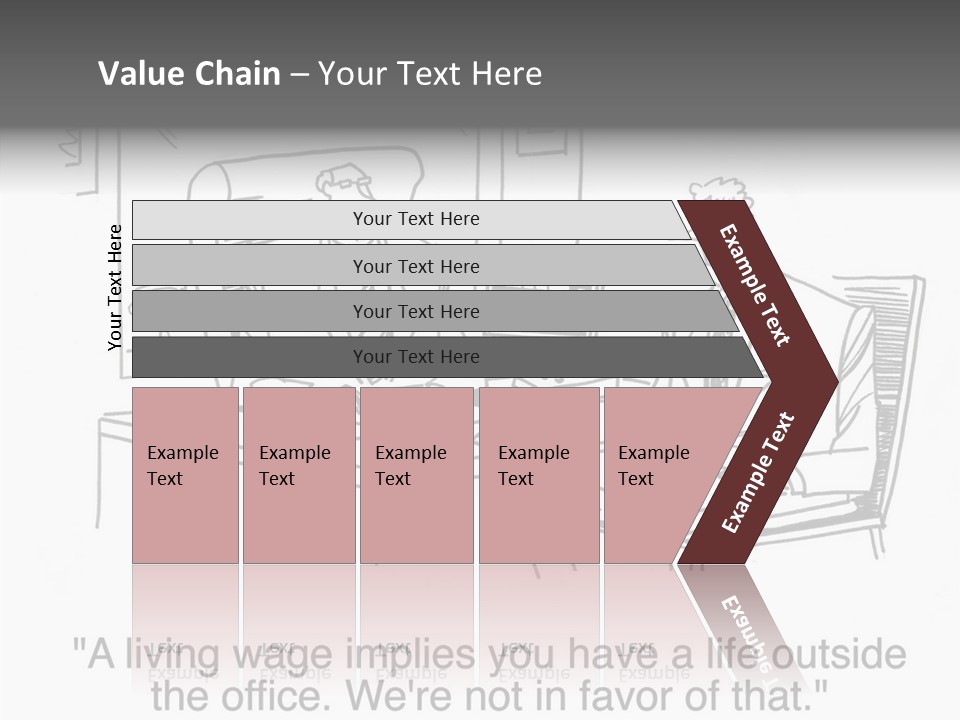 Healthcare Build Strength PowerPoint Template
