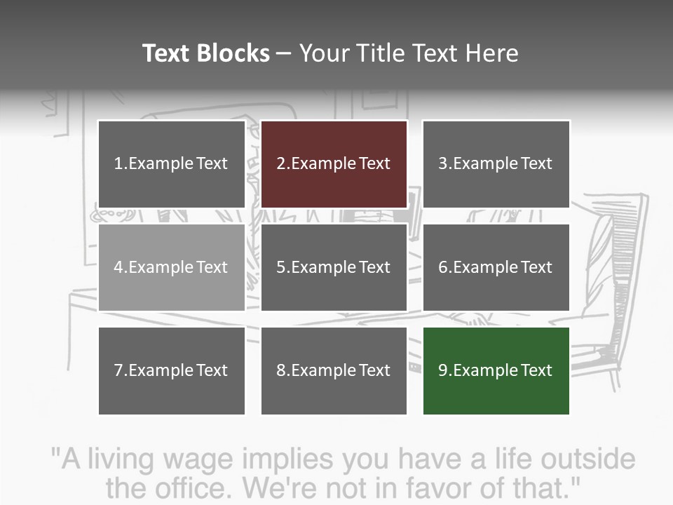 Healthcare Build Strength PowerPoint Template